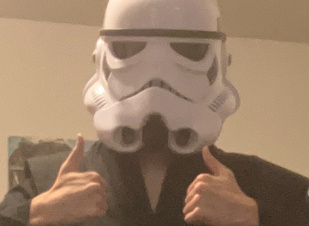 Thumbs-Up Trooper Blank Meme Template