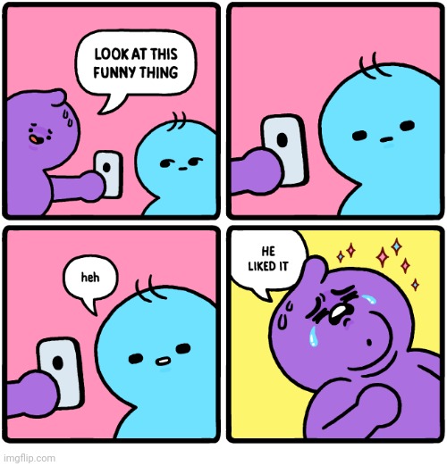 A thing | image tagged in comics,comics/cartoons,liked,iphone,phone,cell phone | made w/ Imgflip meme maker