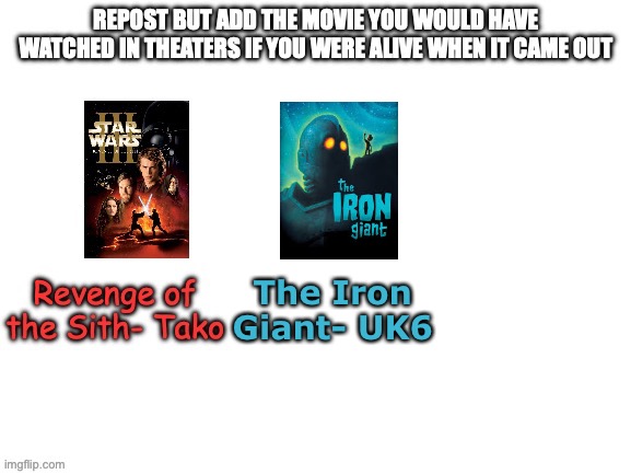 Tbh it is a good movie | The Iron Giant- UK6 | made w/ Imgflip meme maker