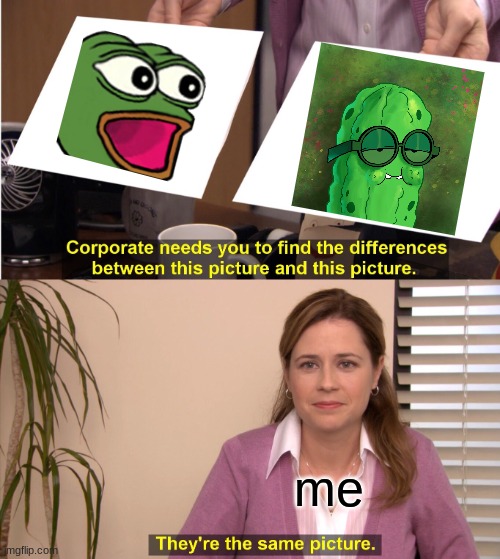 They're The Same Picture | me | image tagged in memes,they're the same picture | made w/ Imgflip meme maker