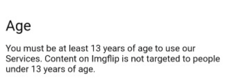 Imgflip age Blank Meme Template