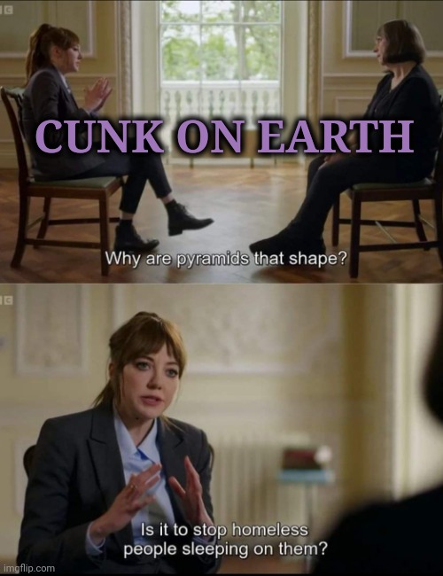 Repeatedly Binge Worthy for History Fans | CUNK ON EARTH | image tagged in binge watching,comedy,history | made w/ Imgflip meme maker