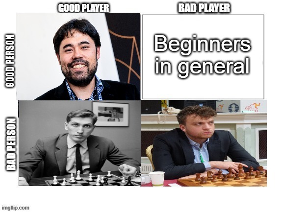 Potentially a hot take (Chess) | Beginners in general | image tagged in memes,chess | made w/ Imgflip meme maker