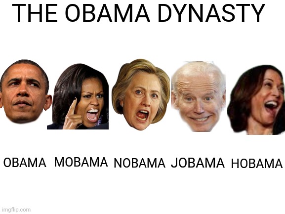 They came, they saw, they skonkered | THE OBAMA DYNASTY; OBAMA; HOBAMA; NOBAMA; MOBAMA; JOBAMA | image tagged in obama,politics,cult,woke,traitors,stupid people | made w/ Imgflip meme maker