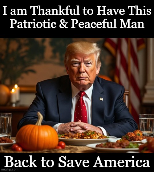 Peace Through Strength | I am Thankful to Have This
Patriotic & Peaceful Man; Back to Save America | image tagged in donald trump patriot peaceful man,thankful,we the people,good vs evil,peace through strength,fighting for america | made w/ Imgflip meme maker