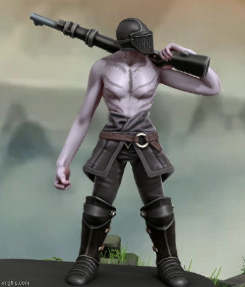 Communicant Anti-Tank Hunter is finished, time to add the ammo monk | made w/ Imgflip meme maker