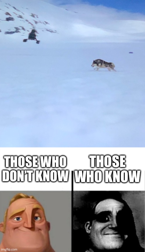 The Thing was bonkers | THOSE WHO DON’T KNOW; THOSE WHO KNOW | image tagged in memes,among us,kill | made w/ Imgflip meme maker