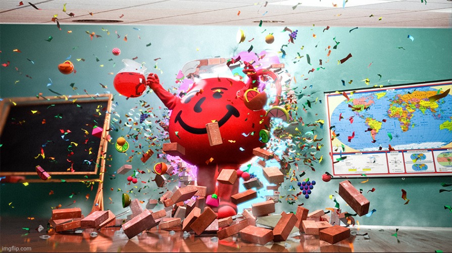 kool aid man | image tagged in kool aid man | made w/ Imgflip meme maker