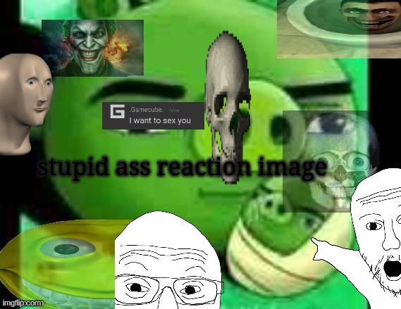 Stupid ass reaction image | image tagged in stupid ass reaction image | made w/ Imgflip meme maker