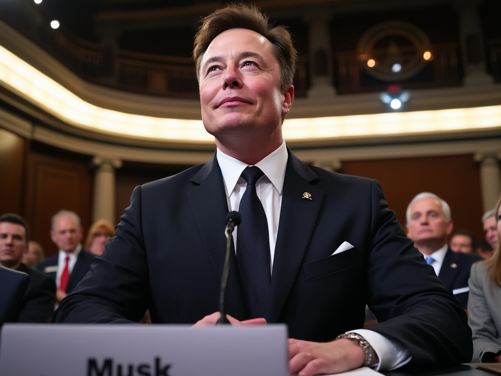 Elon to Congress Blank Meme Template