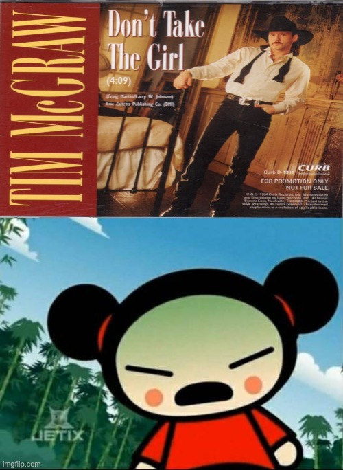 Pucca Is Disgusted At Don't Take The Girl | image tagged in stupid,music,disney,south korea,banned,awkward | made w/ Imgflip meme maker