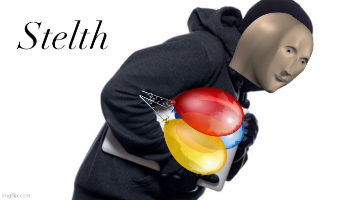 Meme man stelth | image tagged in meme man stelth | made w/ Imgflip meme maker