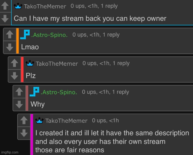 TAKO’S STREAM GOT ARKUUMED YIPPEE | made w/ Imgflip meme maker