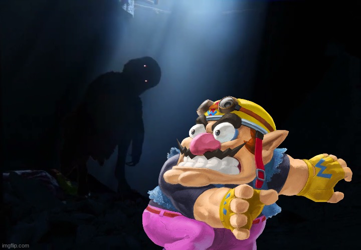 Wario dies by a utahraptor at night.mp3 | made w/ Imgflip meme maker