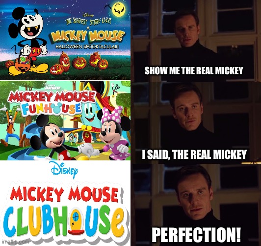 x-MEN MAGNETO | SHOW ME THE REAL MICKEY; I SAID, THE REAL MICKEY; PERFECTION! | image tagged in x-men magneto | made w/ Imgflip meme maker