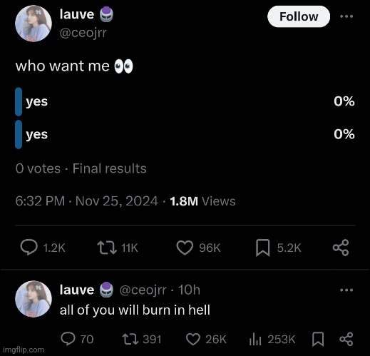 made w/ Imgflip meme maker