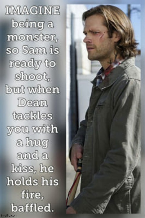 Love The Concept But Do You Know What Would Be Even Funnier? Ketch– | image tagged in damnit mind stop doing that,supernatural imagine,sam winchester,dean winchester,yk what would be funnier,ketch | made w/ Imgflip meme maker