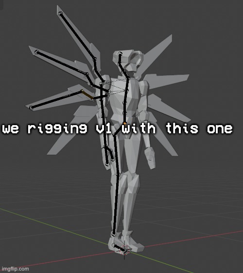 we rigging v1 with this one | made w/ Imgflip meme maker