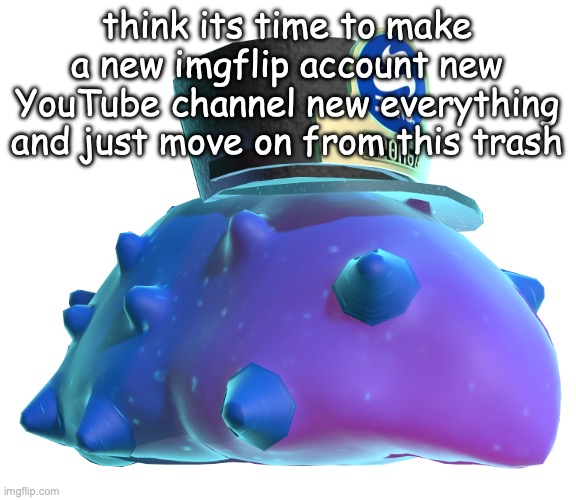 CQ Cumber | think its time to make a new imgflip account new YouTube channel new everything and just move on from this trash | image tagged in cq cumber | made w/ Imgflip meme maker