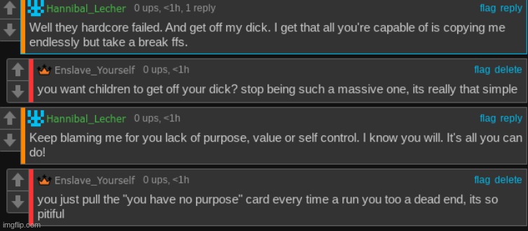 every time he and his small dick are run into a corner, he just phases through a wall and changes the subject | made w/ Imgflip meme maker
