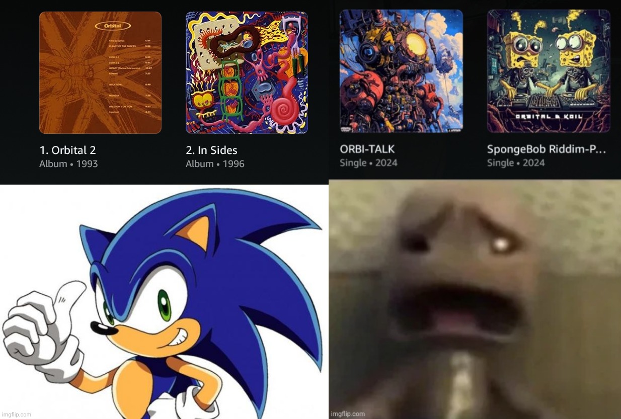 Their Amazon music is tweaking | image tagged in sonic the hedgehog approves | made w/ Imgflip meme maker