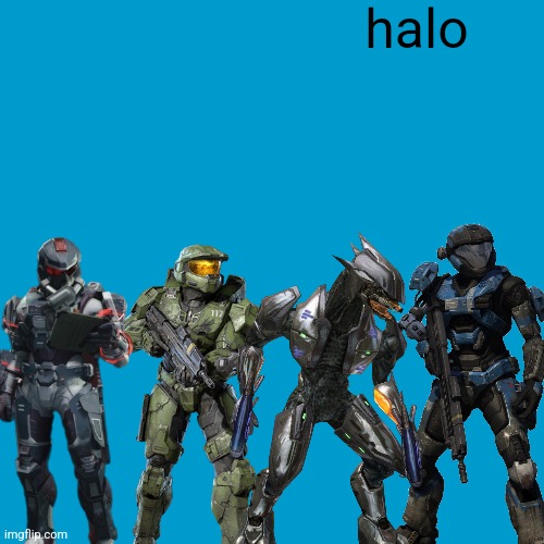 Halo weezer | halo | image tagged in blank weezer blue album edit,halo,gaming,memes,weezer,funny | made w/ Imgflip meme maker