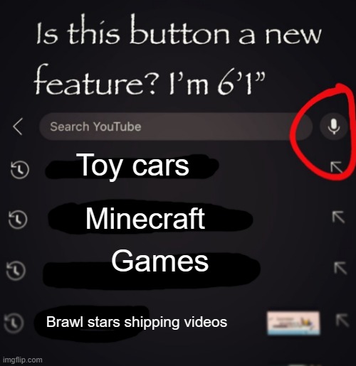 Toy cars; Minecraft; Games; Brawl stars shipping videos | made w/ Imgflip meme maker
