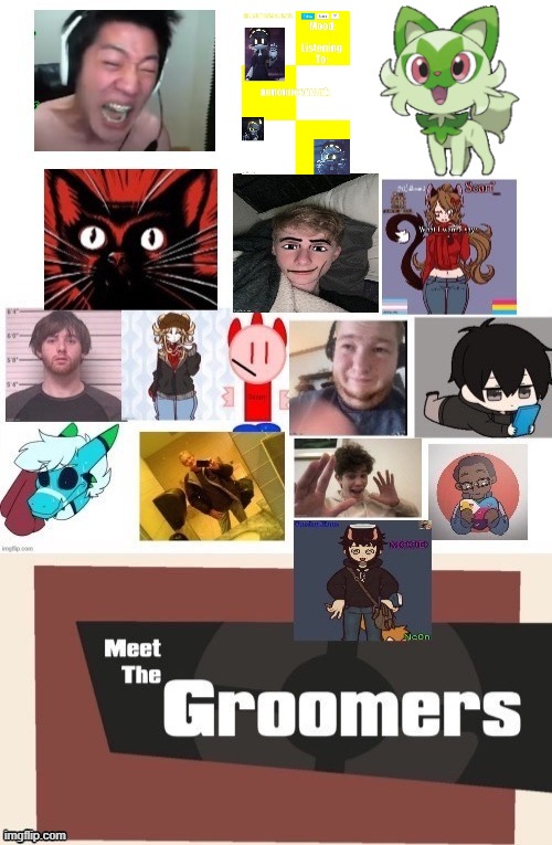 is this the newest (also whos that murder drones temp) | image tagged in meet the groomers 11-21-24 | made w/ Imgflip meme maker