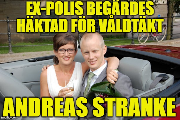 Andreas Stranke begärdes häktad för våldtäkt Blank Meme Template