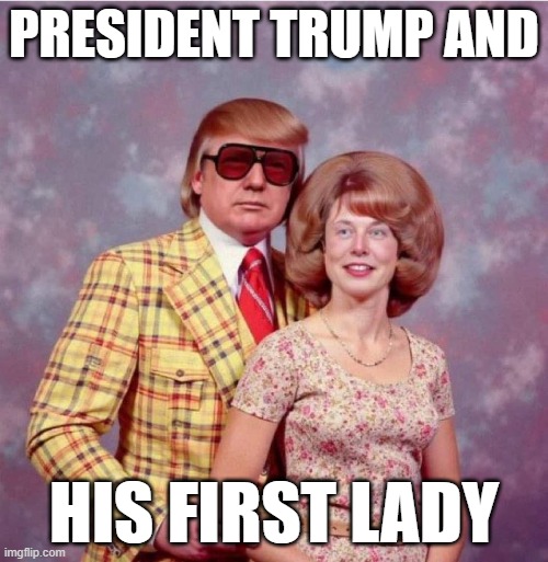 they make such a great couple | PRESIDENT TRUMP AND; HIS FIRST LADY | image tagged in donald trump,elon musk | made w/ Imgflip meme maker