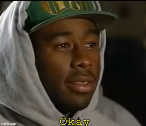 Tyler the creator okay | Okay | image tagged in tyler the creator okay | made w/ Imgflip meme maker