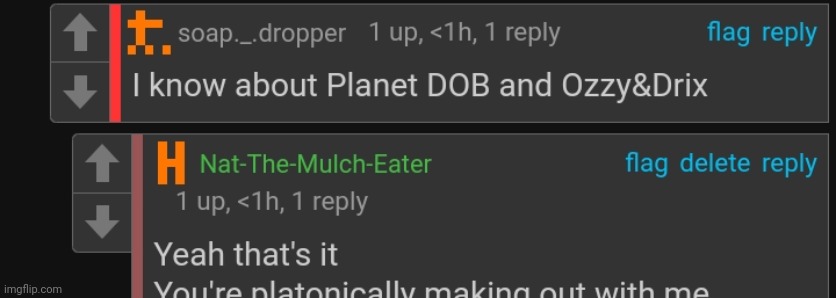 "Dumbass comment sectio-" *makes you eat lunchly* | made w/ Imgflip meme maker