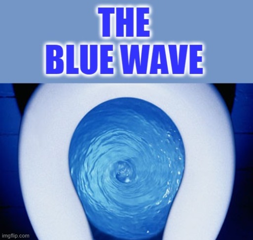 Blue wave | image tagged in democrats | made w/ Imgflip meme maker