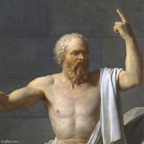 Socrates | image tagged in socrates | made w/ Imgflip meme maker