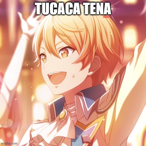 tucaca tena (tsukasa tenma) | TUCACA TENA | image tagged in tsukasa tenma | made w/ Imgflip meme maker