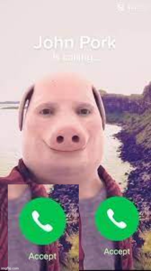 john pork | image tagged in john pork | made w/ Imgflip meme maker