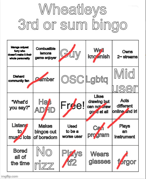 Muh bingo | image tagged in muh bingo | made w/ Imgflip meme maker