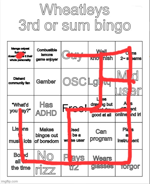 Bingo | image tagged in muh bingo | made w/ Imgflip meme maker