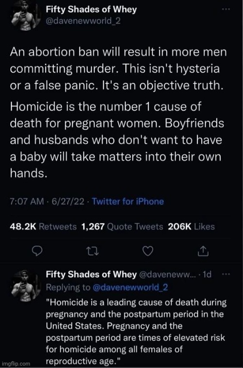 Not made by me | image tagged in abortion,murder,patriarchy,feminism,control | made w/ Imgflip meme maker