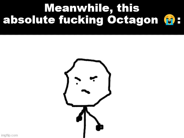 Meanwhile, this absolute fucking Octagon ?: | made w/ Imgflip meme maker