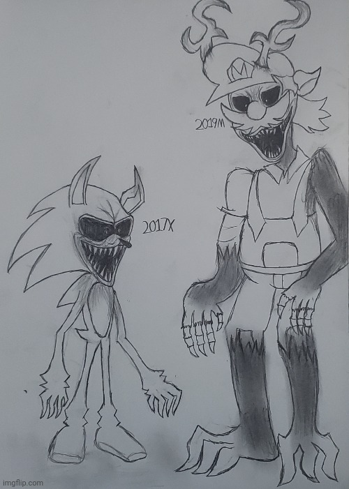 Breaking character | image tagged in sonic exe,exe,horrorbrew,subterfuge,drawing | made w/ Imgflip meme maker