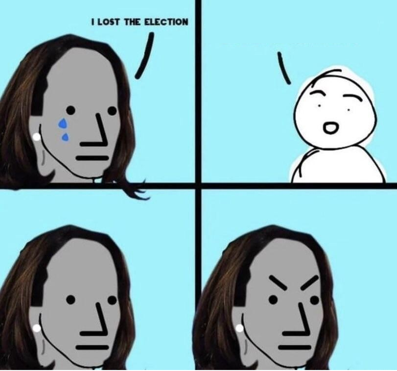 NPC KAMALA Blank Meme Template