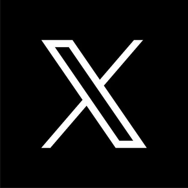 X logo Blank Meme Template