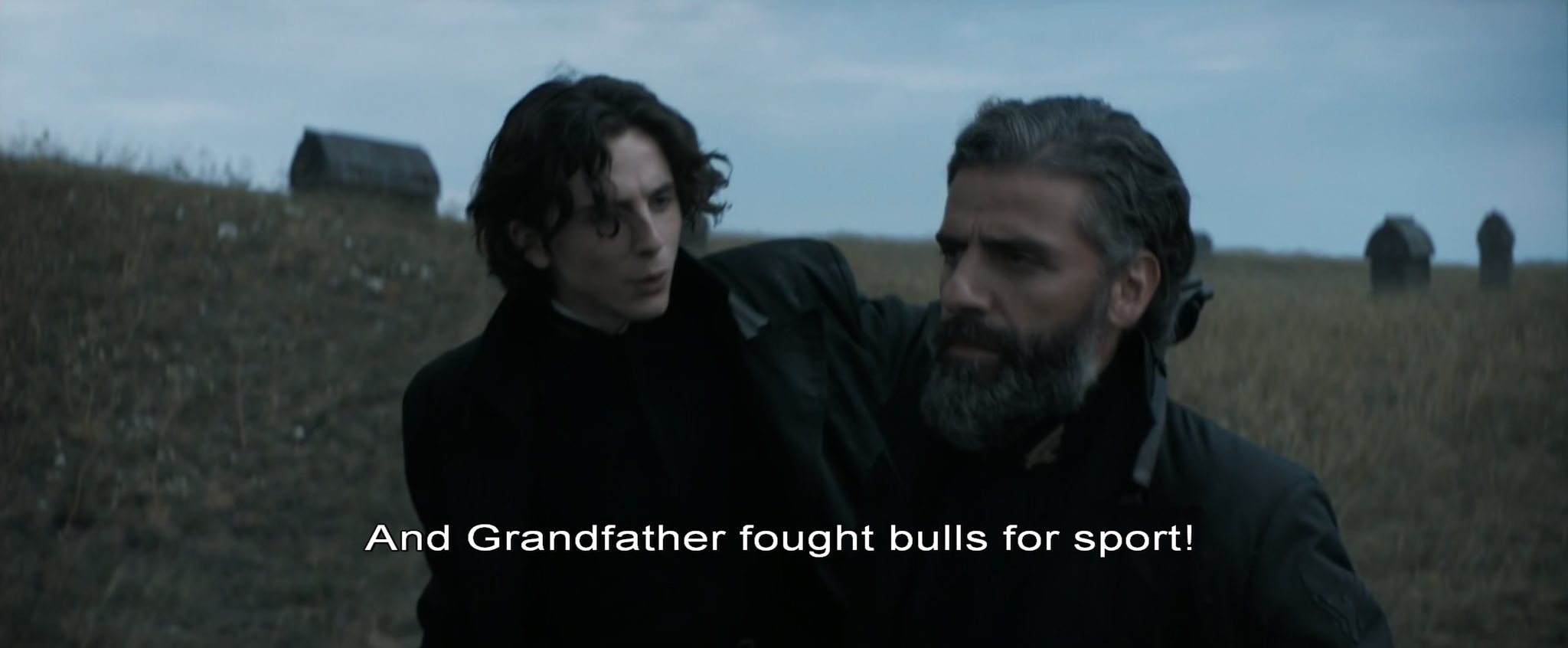 Dune grandfather fought bulls Blank Meme Template