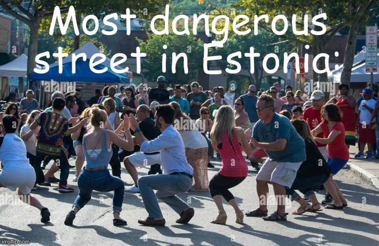 country slander #6 | Most dangerous street in Estonia: | image tagged in slander | made w/ Imgflip meme maker