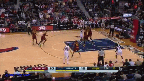 Korver Record Three-Pointer | @ArmstrongWinter | image tagged in gifs | made w/ Imgflip video-to-gif maker