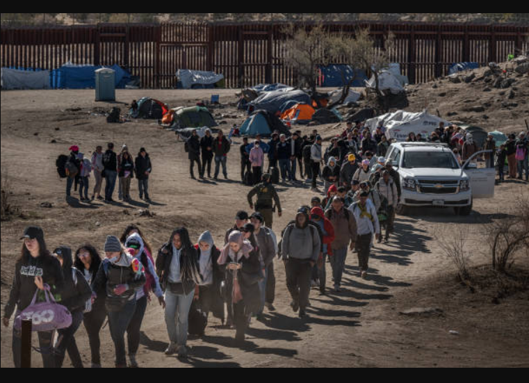 illegal aliens U.S.-Mex border Blank Meme Template