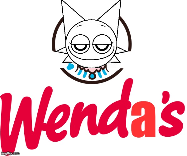 Wenda's | a | image tagged in wendy's,wenda,sprunki | made w/ Imgflip meme maker