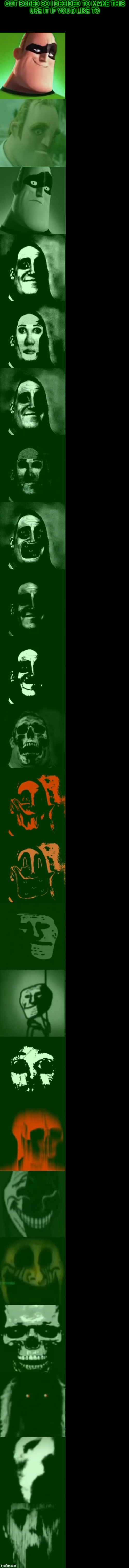 Incredible gassy becoming uncanny | GOT BORED SO I DECIDED TO MAKE THIS
USE IT IF YOU'D LIKE TO | image tagged in incredible gassy becoming uncanny | made w/ Imgflip meme maker