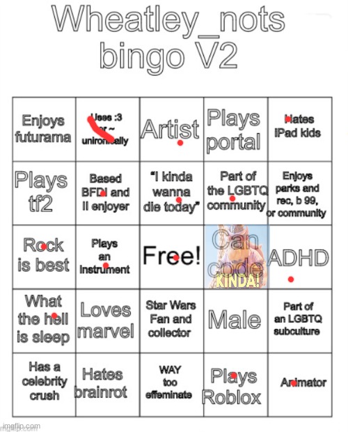 Wheatley_nots bingo V2 | image tagged in wheatley_nots bingo v2 | made w/ Imgflip meme maker